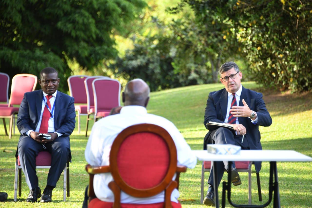 EU envoy commends Ugandan Pres Museveni over stability in greater Lakes Region and Somalia