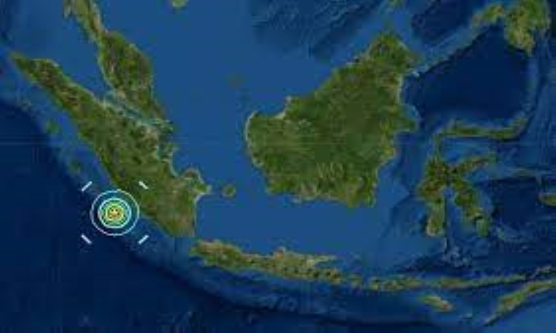 6.8-Magnitude Earthquake Jolted Western Indonesia, No Casualties Reported