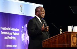 South Africa: Time for action to end scourge of GBVF – Pres Ramaphosa