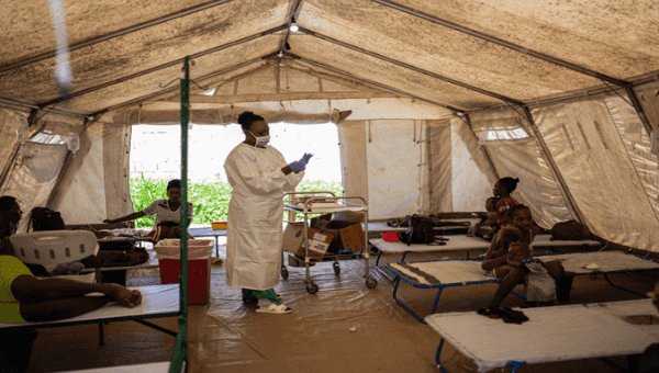 Increase in cholera cases in Haiti, 223 deaths