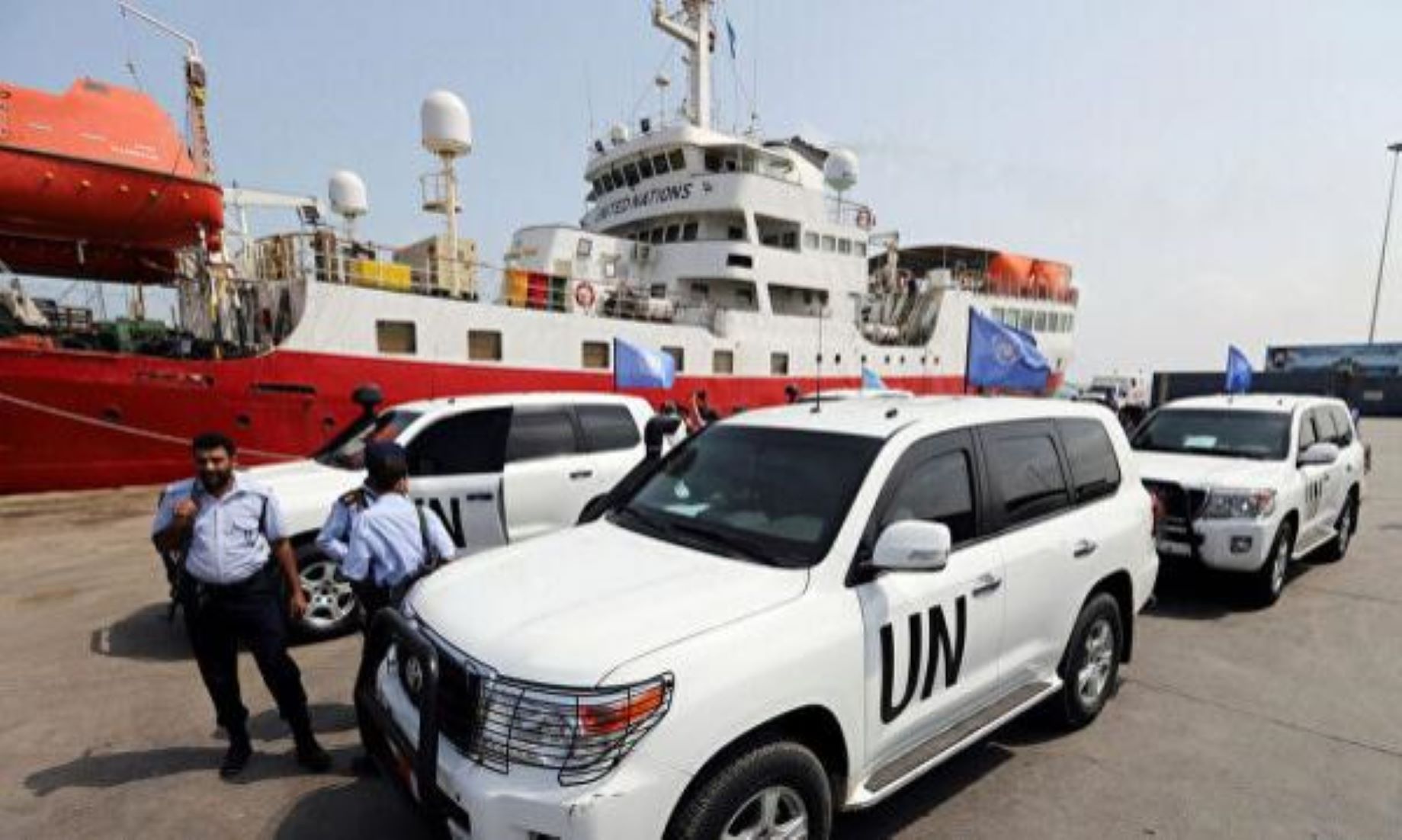 UN Mission’s Convoy Survived Landmine Explosion In Hodeidah