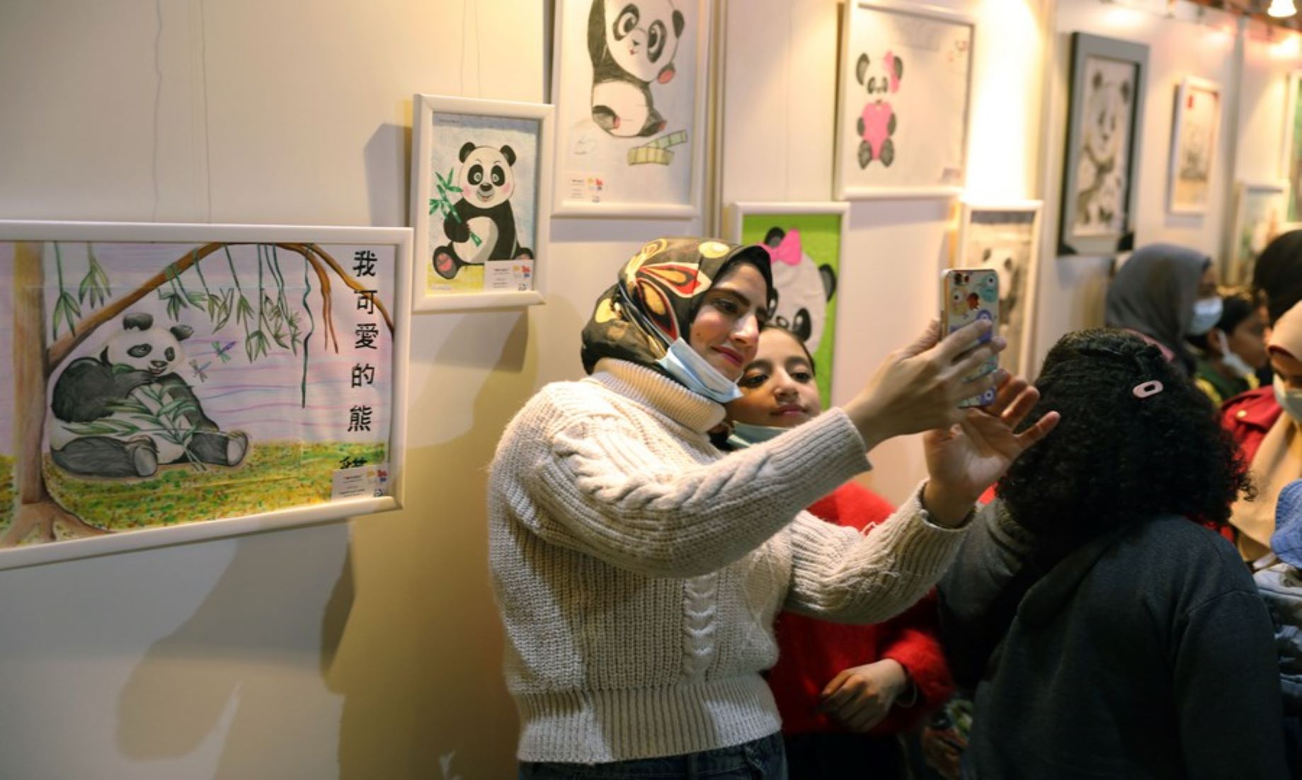 “I Love Panda” Drawing Contest In Cairo Boosted Sino-Egypt Cultural Exchange