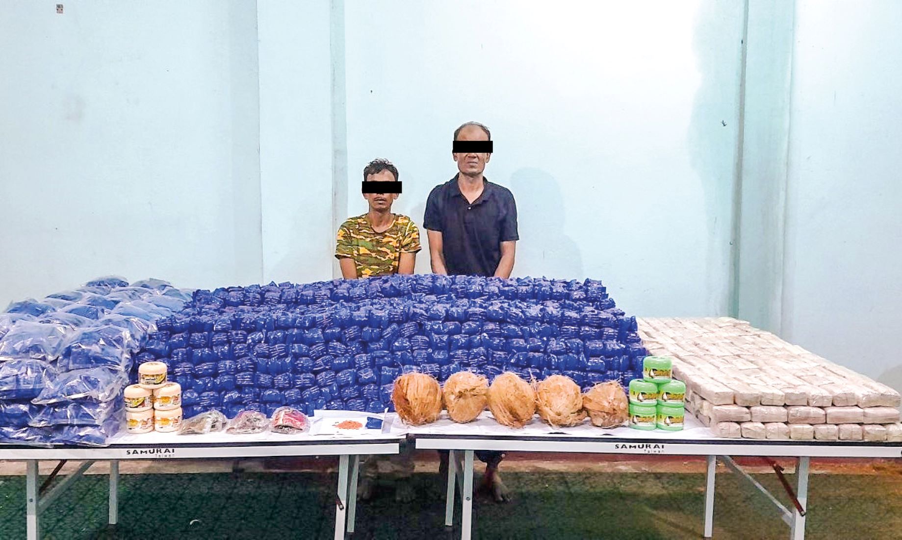 Nearly One million stimulant tablets seized in central Myanmar