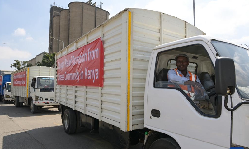 Chinese community donates food to drought-affected households in Kenya