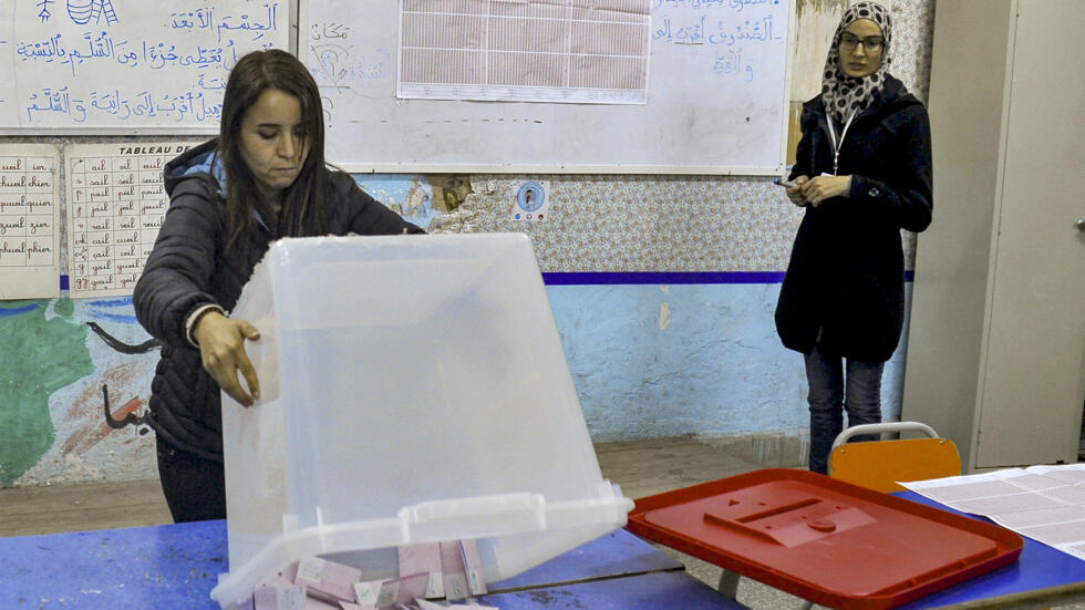 Record low turnout, opposition boycott mar Tunisia elections