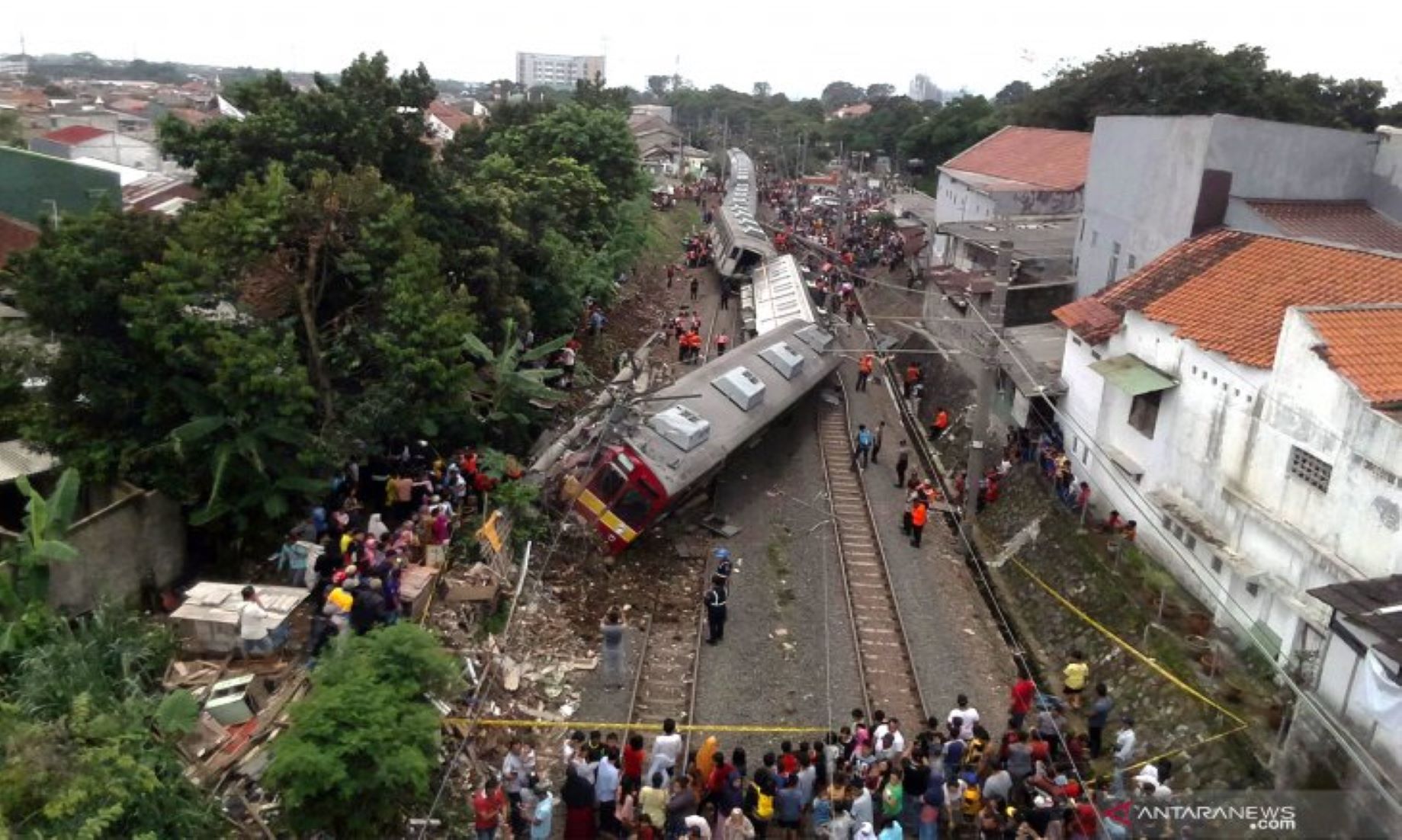 Two Hit By Train Died In West Java