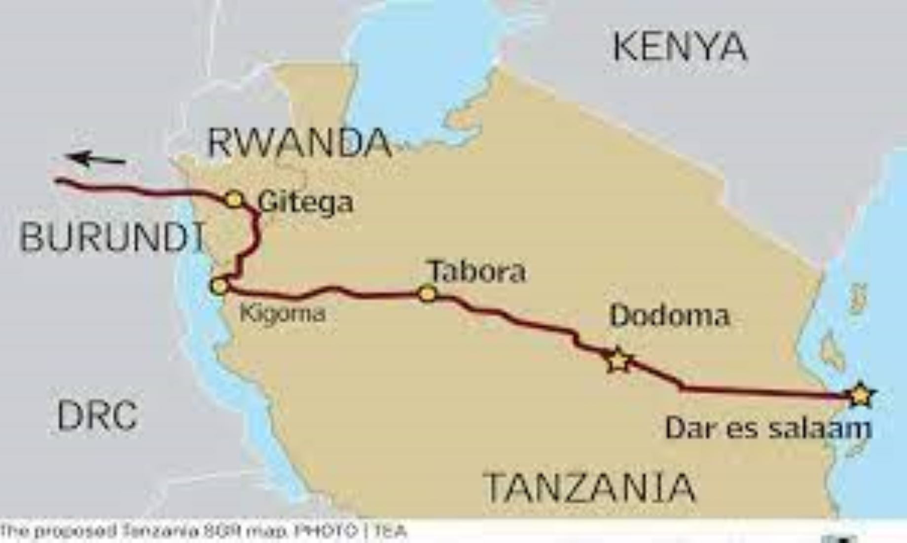 Tanzania, Chinese firms signed agreement on 506-km railway project