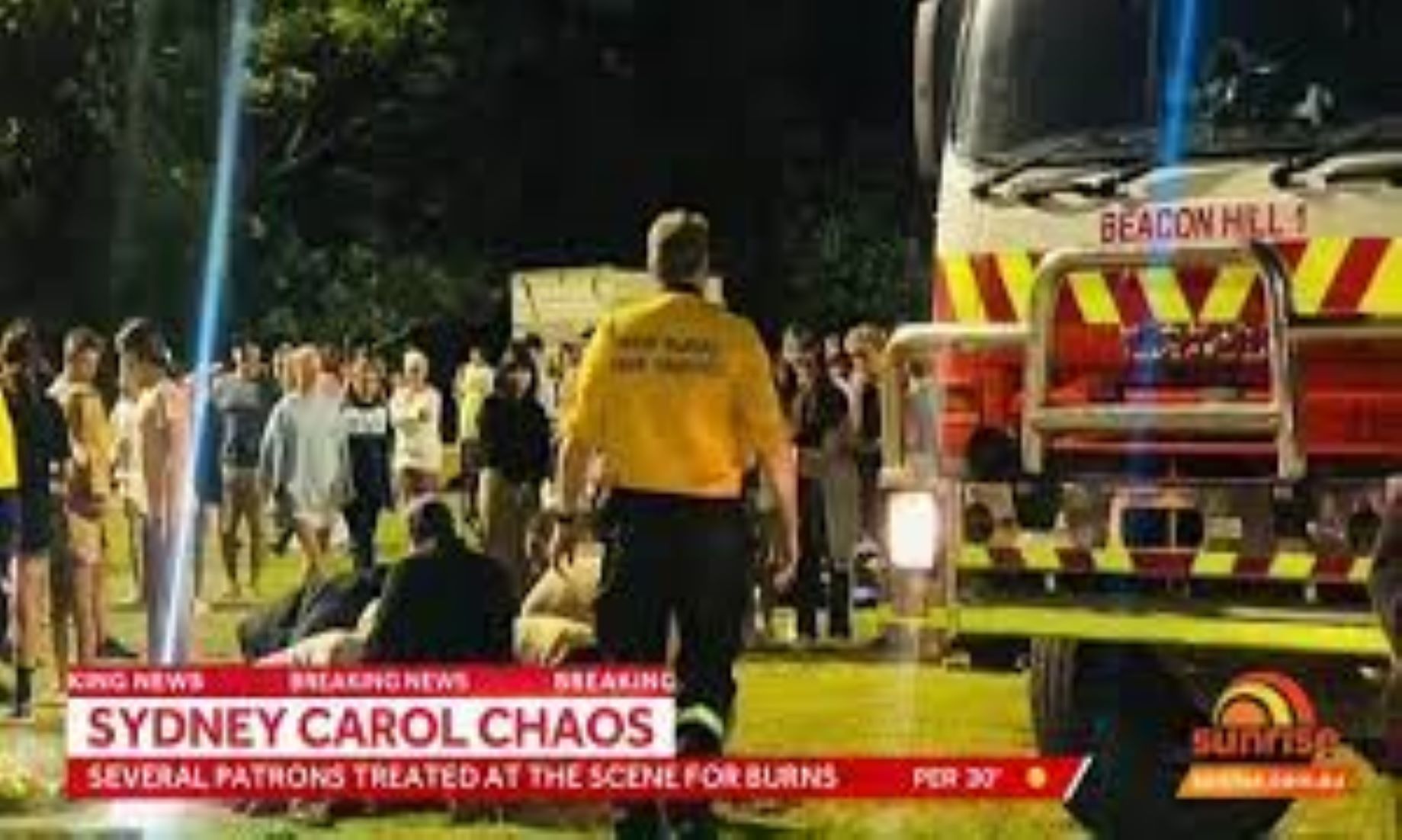 Nine Injured In Fireworks Display In Sydney