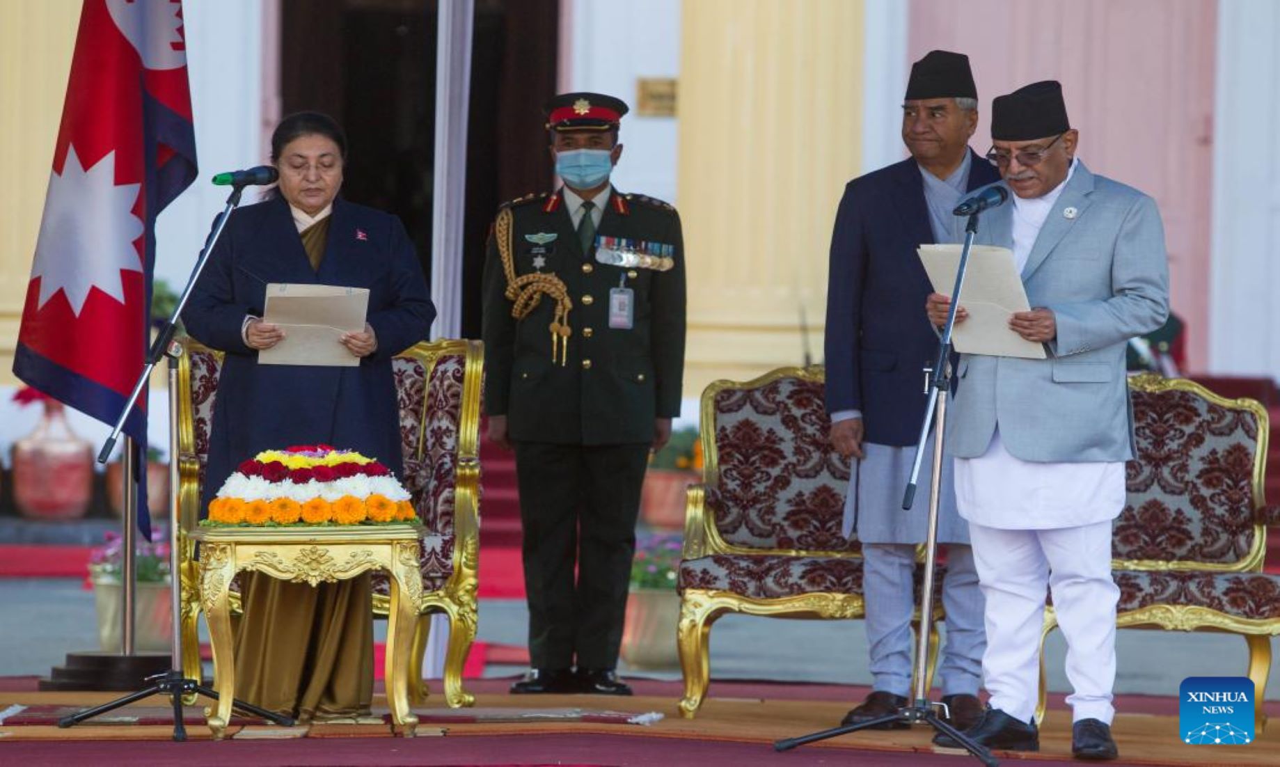 Maoist Centre Chairman Takes Office As Nepal’s New PM