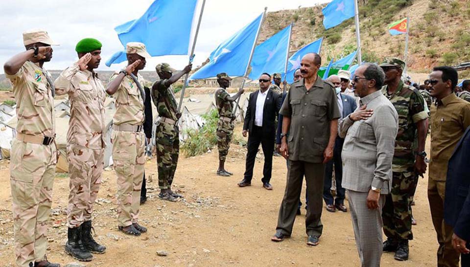 Somalia president says soldiers training in Eritrea to return home this month