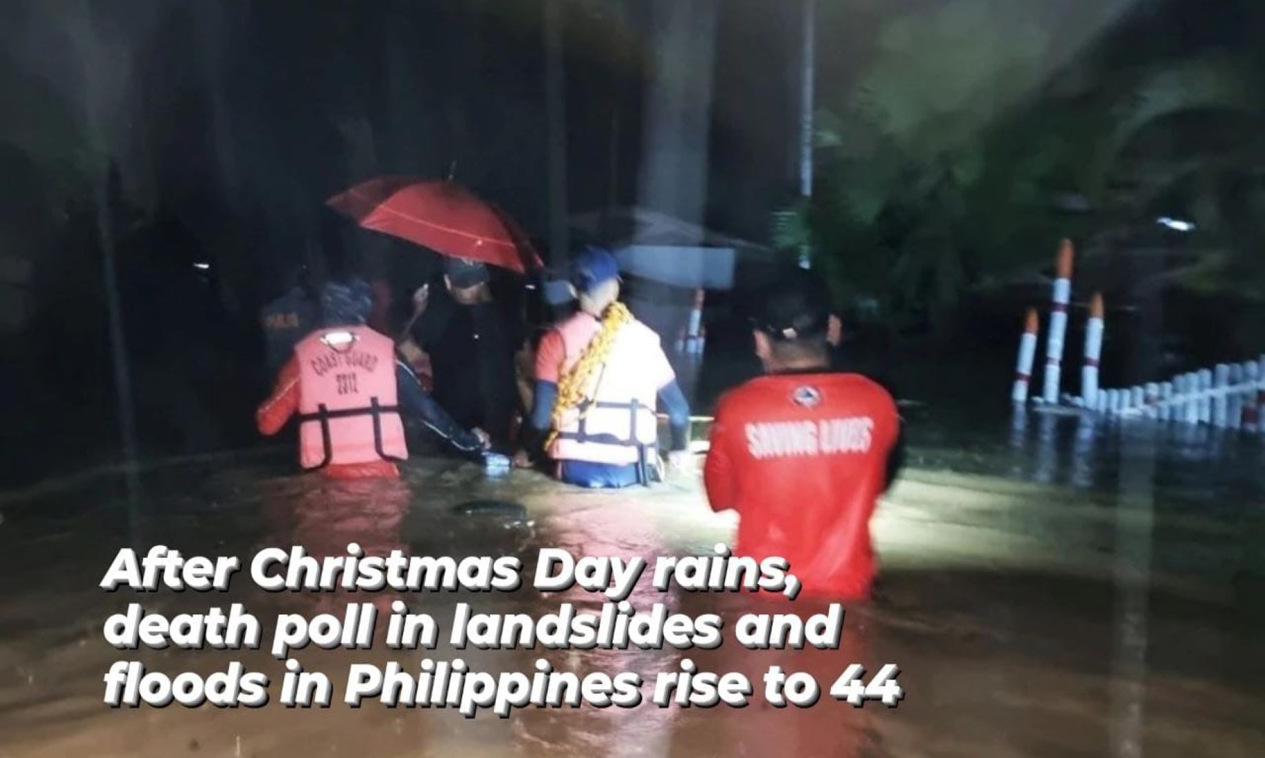 Update: Flooding Deaths In Philippines Rise To 44