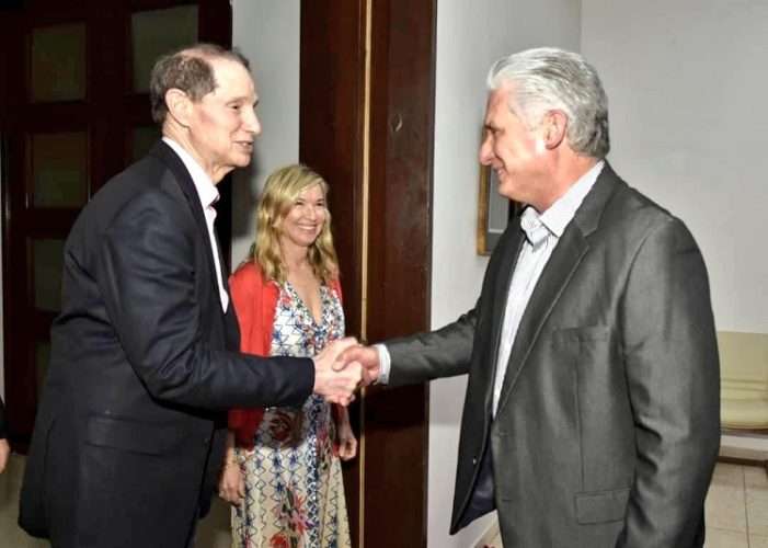 Pres Díaz-Canel ratifies willingness to improve Cuba-US relations