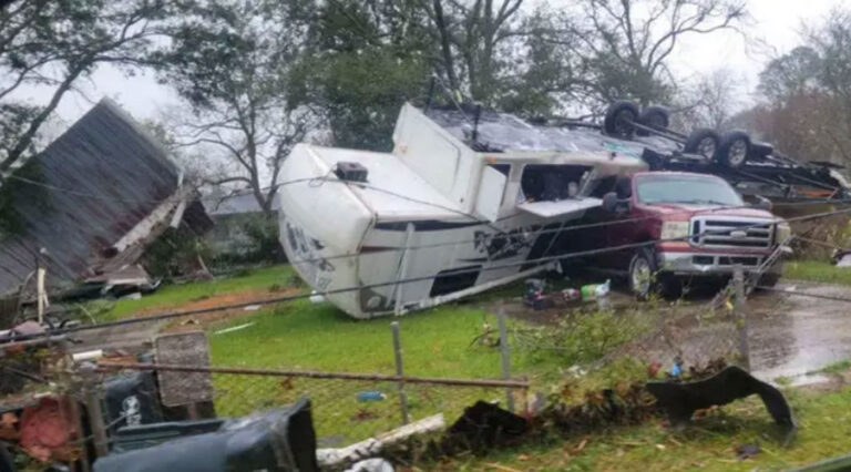 At least three people killed in Louisiana as winter storm hits US