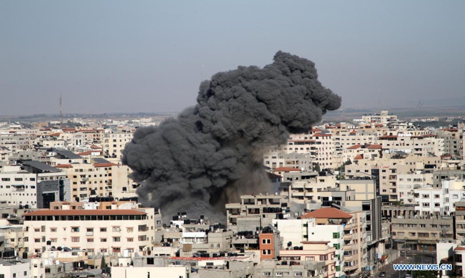 Israeli Fighter Jets Strike Gaza In Response To Rocket Firing: Witnesses