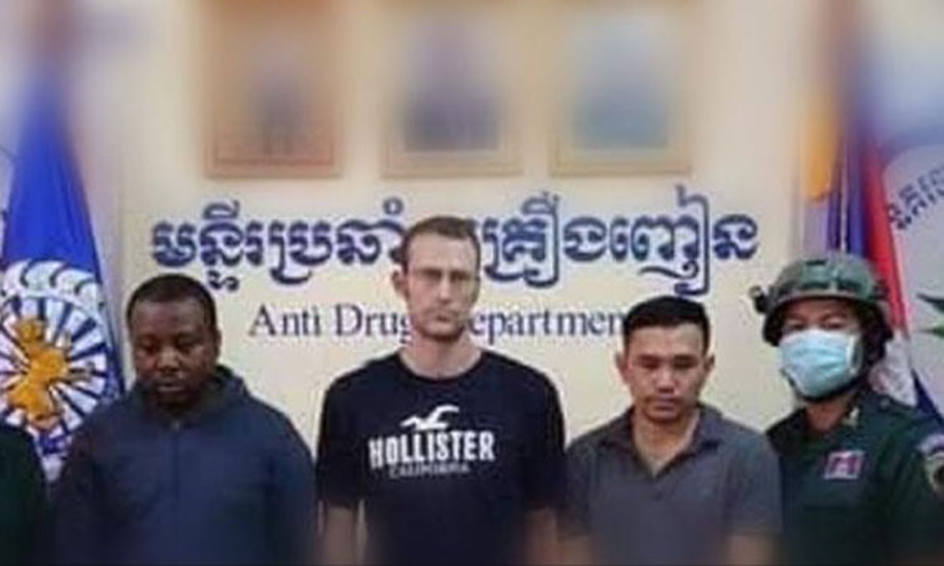 American, Nigerian Jailed For 25 Years In Cambodia For Drug Trafficking