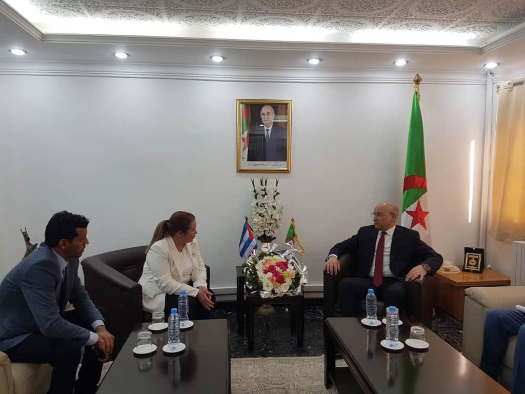 Cuba thanks Algeria for its support in the fight against US blockade