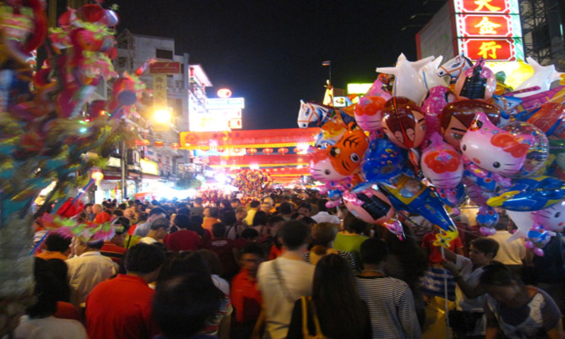 Chinatown In Thai Capital Lights Up To Celebrate Lunar New Year