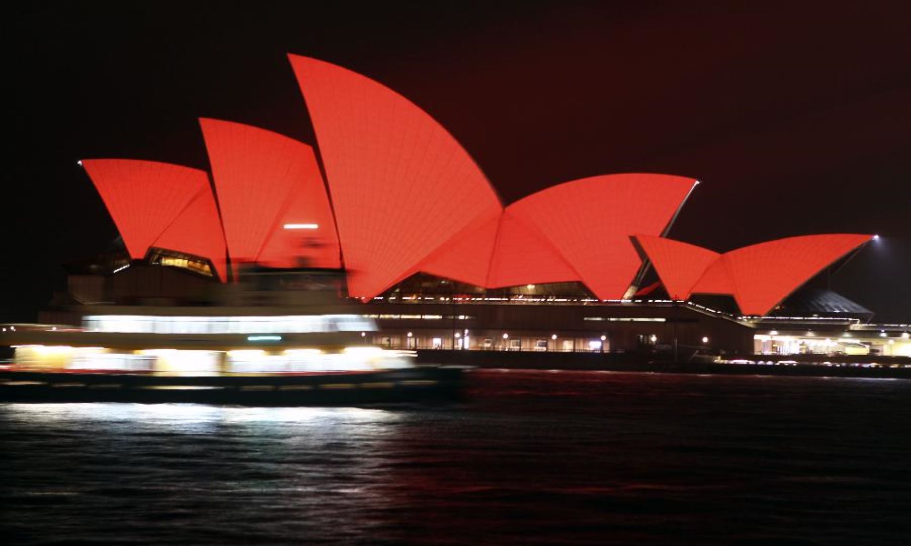 Australia’s Sydney Opera House To Light Up In Red For Chinese New Year