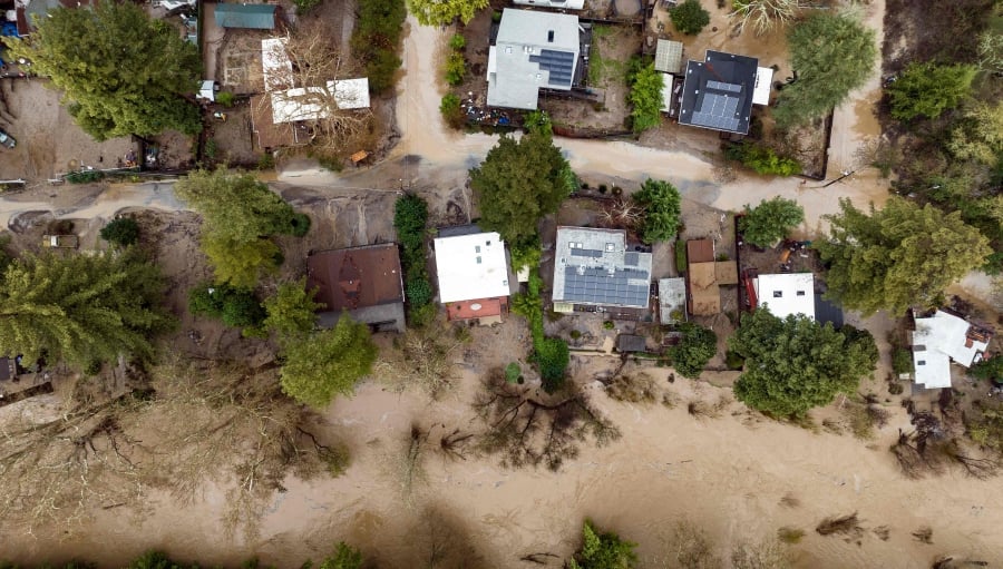 US: California sees extensive storm damage as weather calms