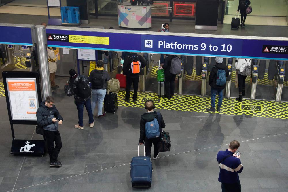 Strike-hit UK faces first rail stoppage of 2023