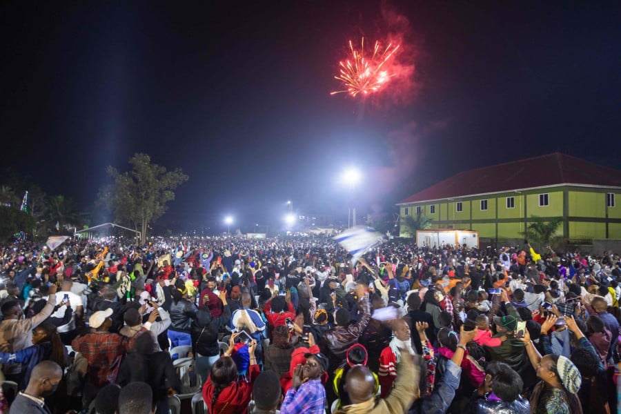 Stampede during New Year fireworks kills at least nine in Uganda