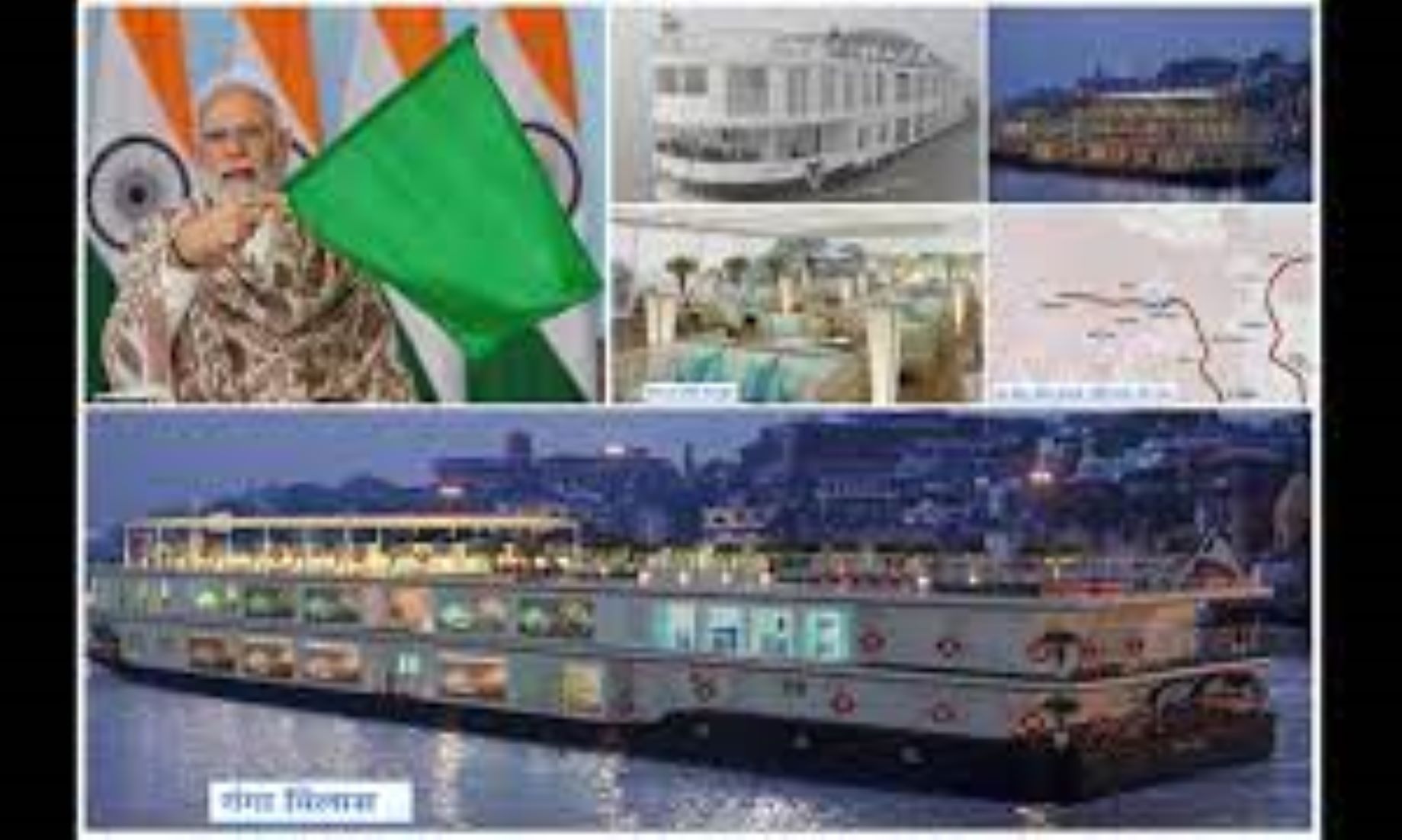 Cruise Ship Began 51-Day River Cruise In India