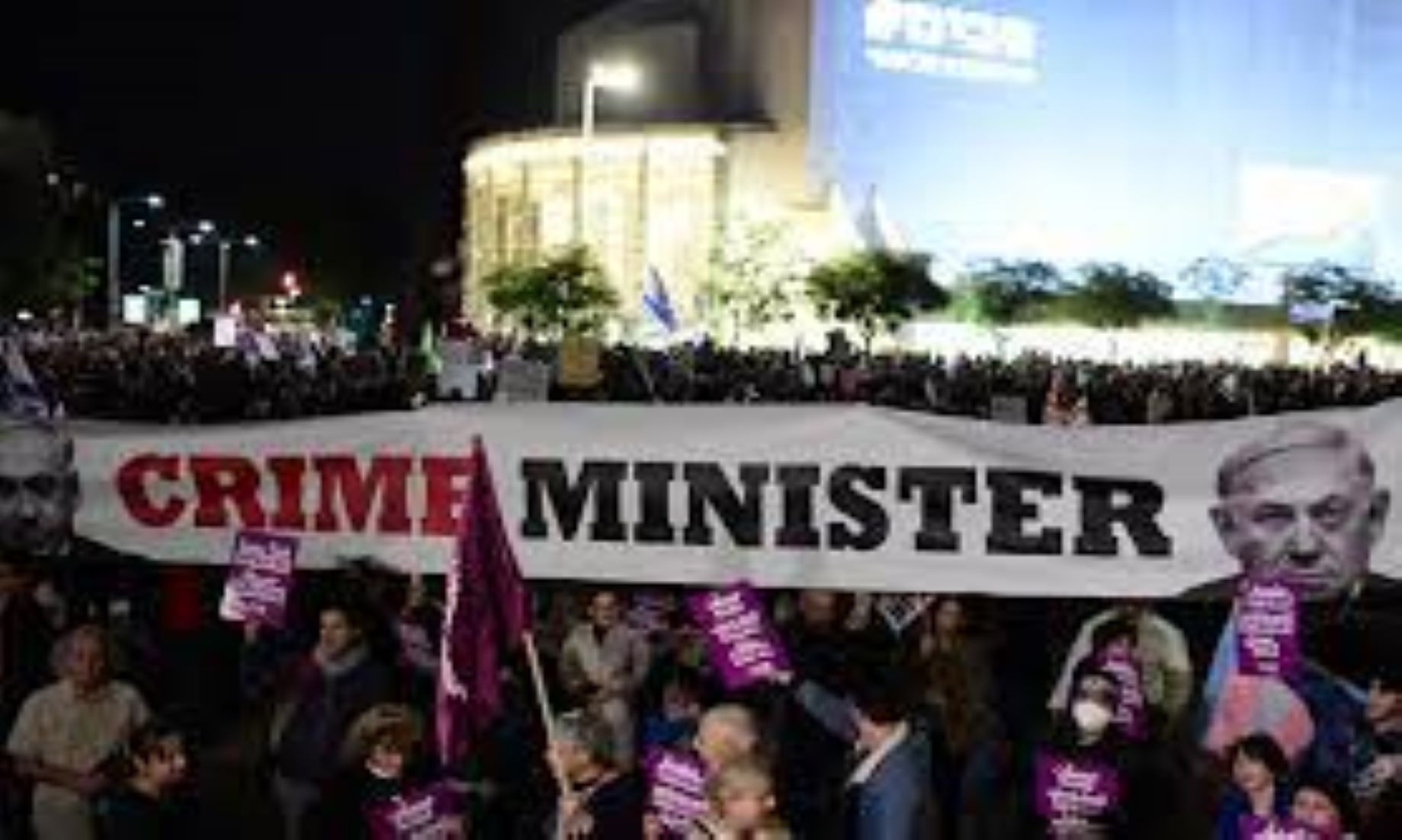 Massive Protests Held In Israel Against Judicial Reforms