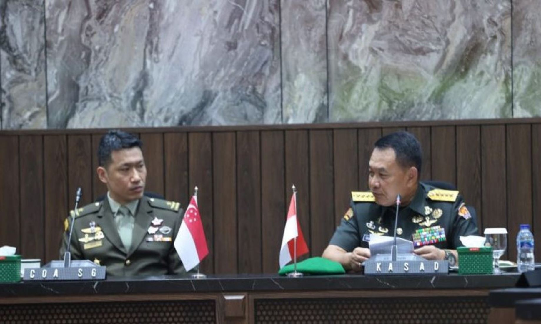 Indonesia, Singapore To Enhance Military Cooperation To Support Regional Stability