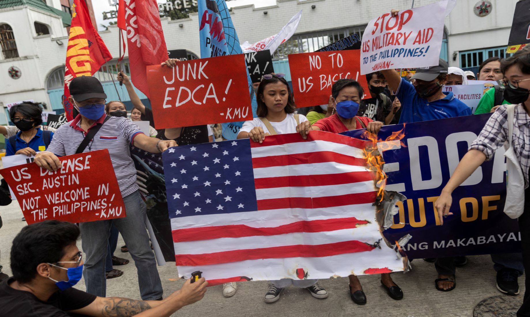 Filipinos Speak Out Against U.S. Military Expansion Plans