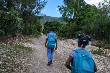 UNICEF condemns nine-fold rise in violence targeting Haitian schools