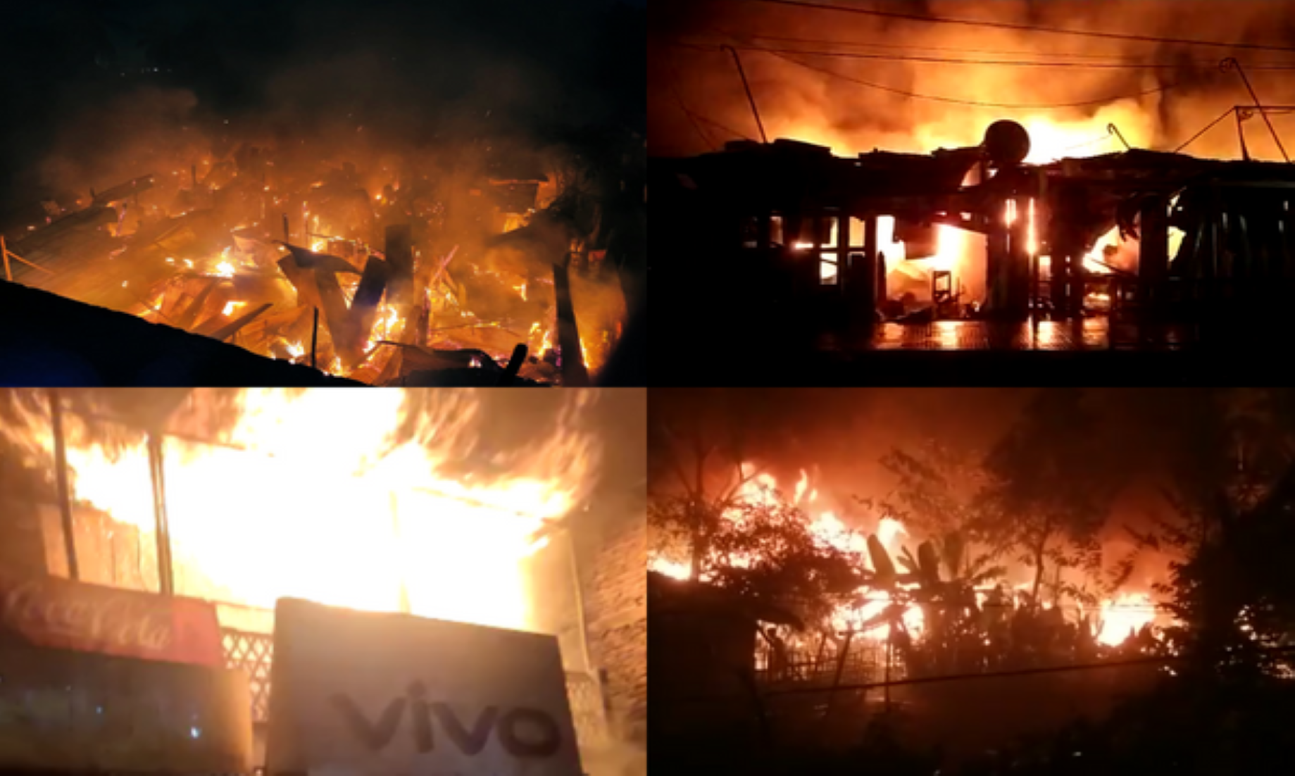 Nearly 250 Shops Gutted In Massive Fire In India’s Assam