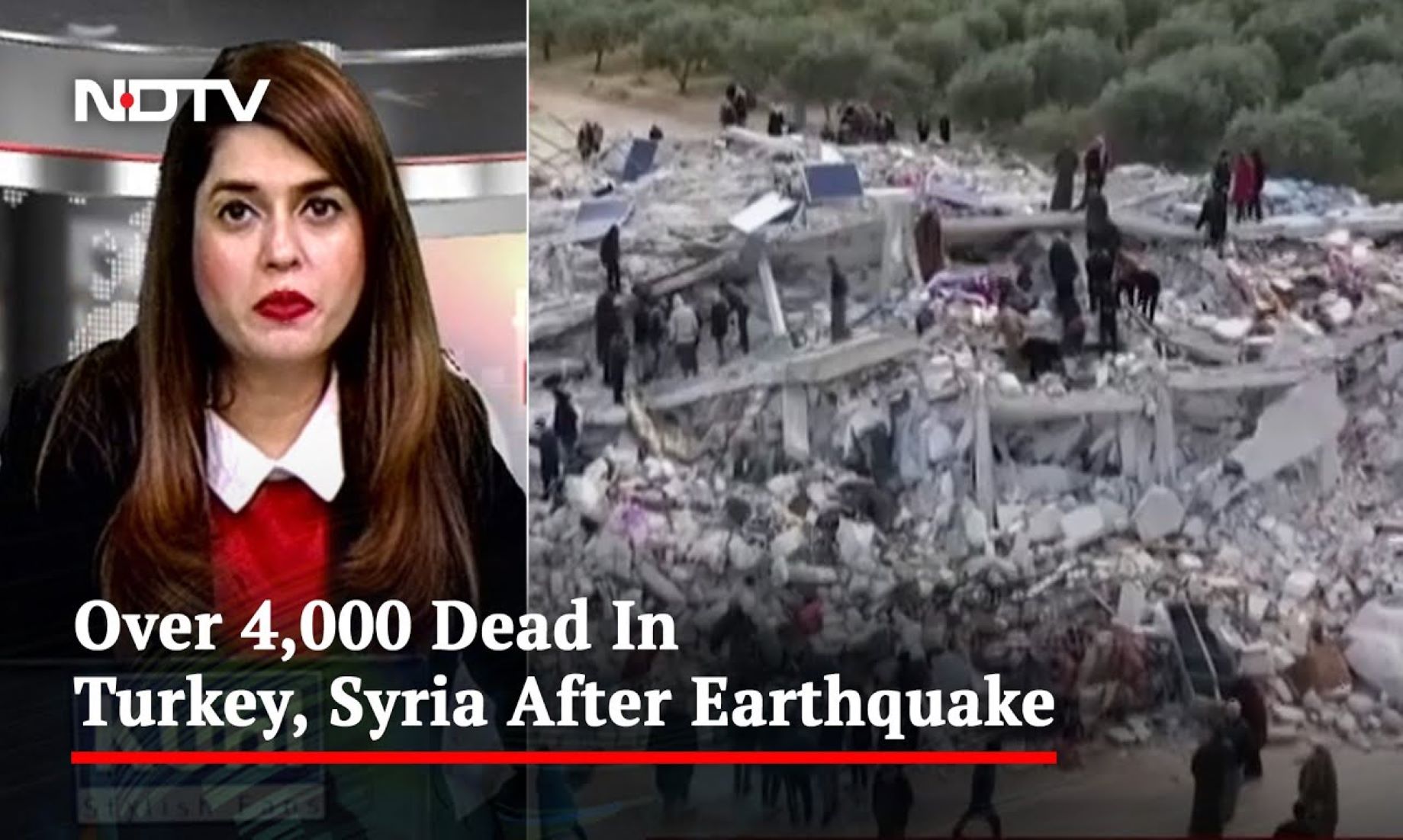 Update: Earthquake Kills Over 4,000 In Türkiye, Syria