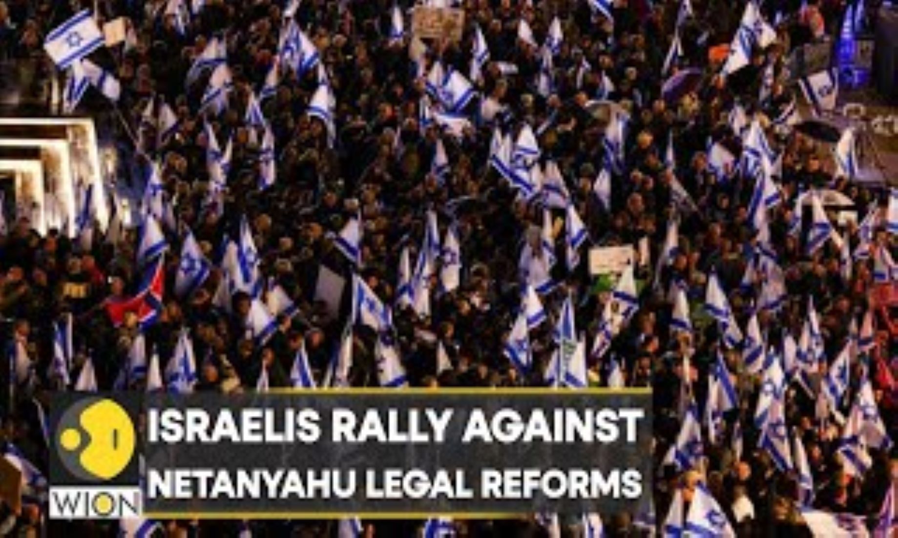 Roundup: 90,000 Israelis Protested Against Netanyahu’s Controversial Judicial Reforms