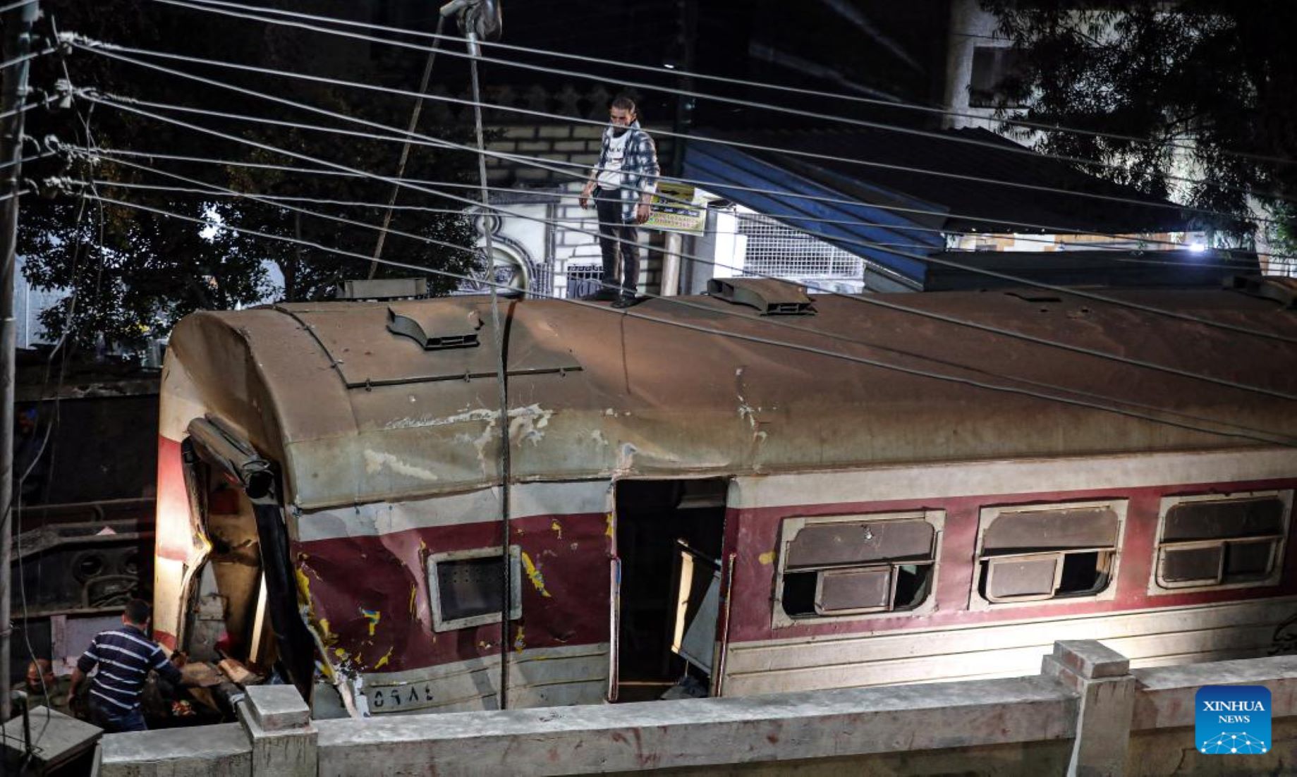 Two Killed, 16 Injured After Train Derailed Near Egypt’s Capital