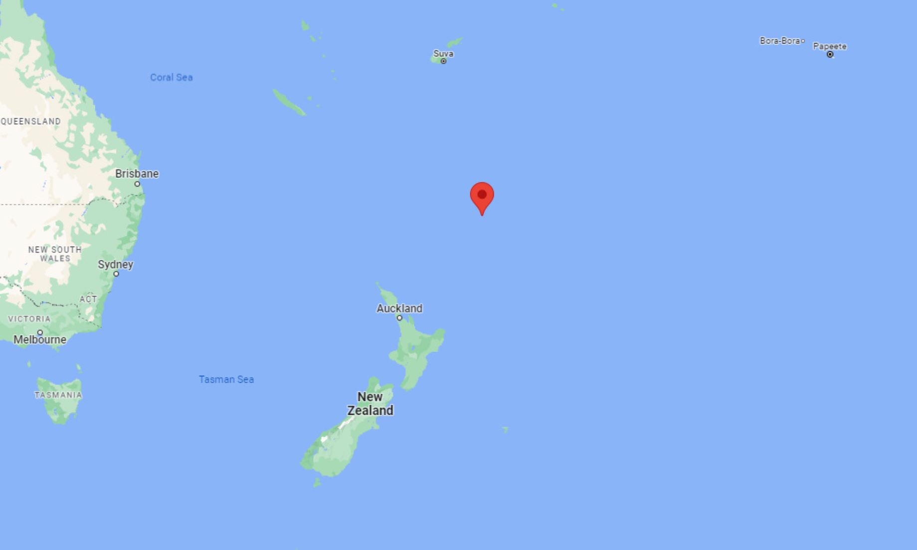 6.9-Magnitude Quake Hit Kermadec Islands, New Zealand: USGS