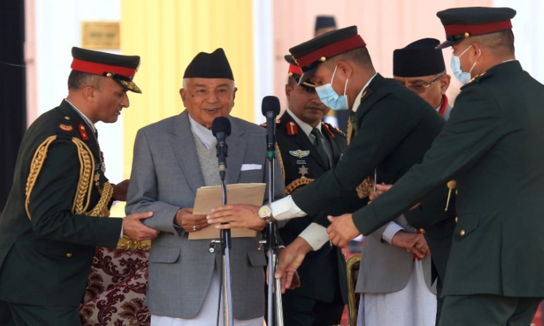 Nepal’s New President Took Office