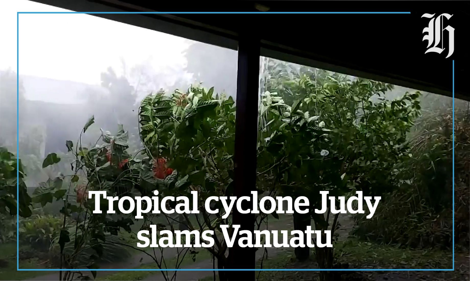 Tropical Cyclone Judy Hits Vanuatu – All Flights Cancelled Today