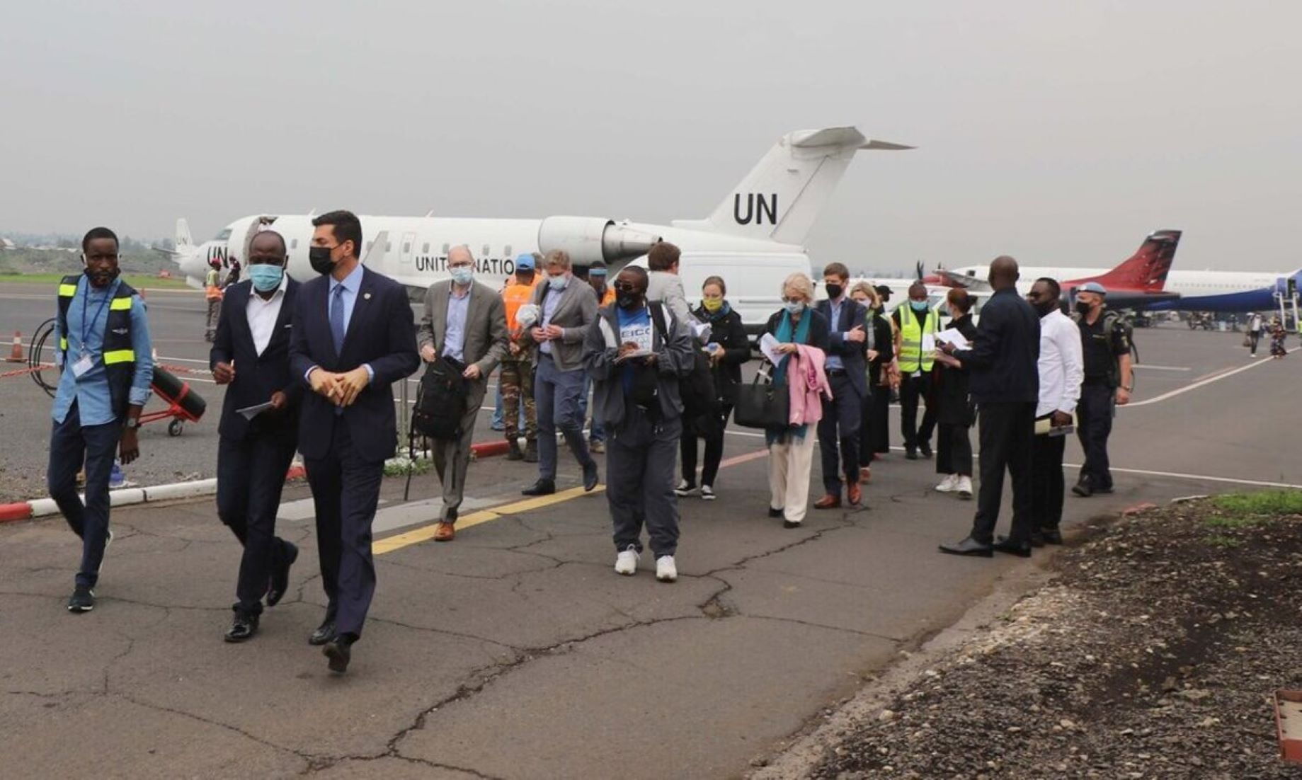 UN Security Council Delegation Paid Working Visit To DR Congo