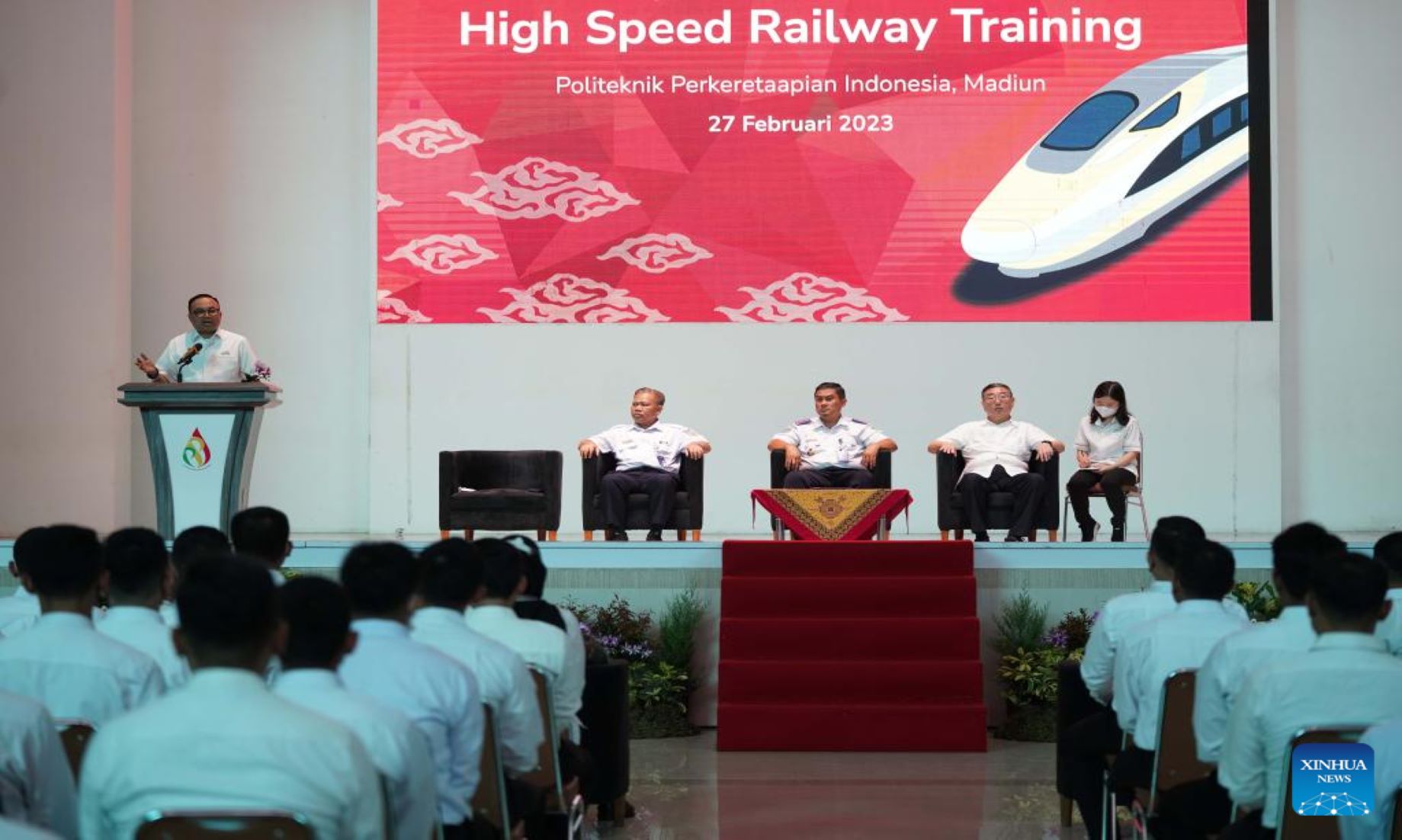 Indonesia’s Jakarta-Bandung High-Speed Railway Starts Operation, Maintenance, Training Class