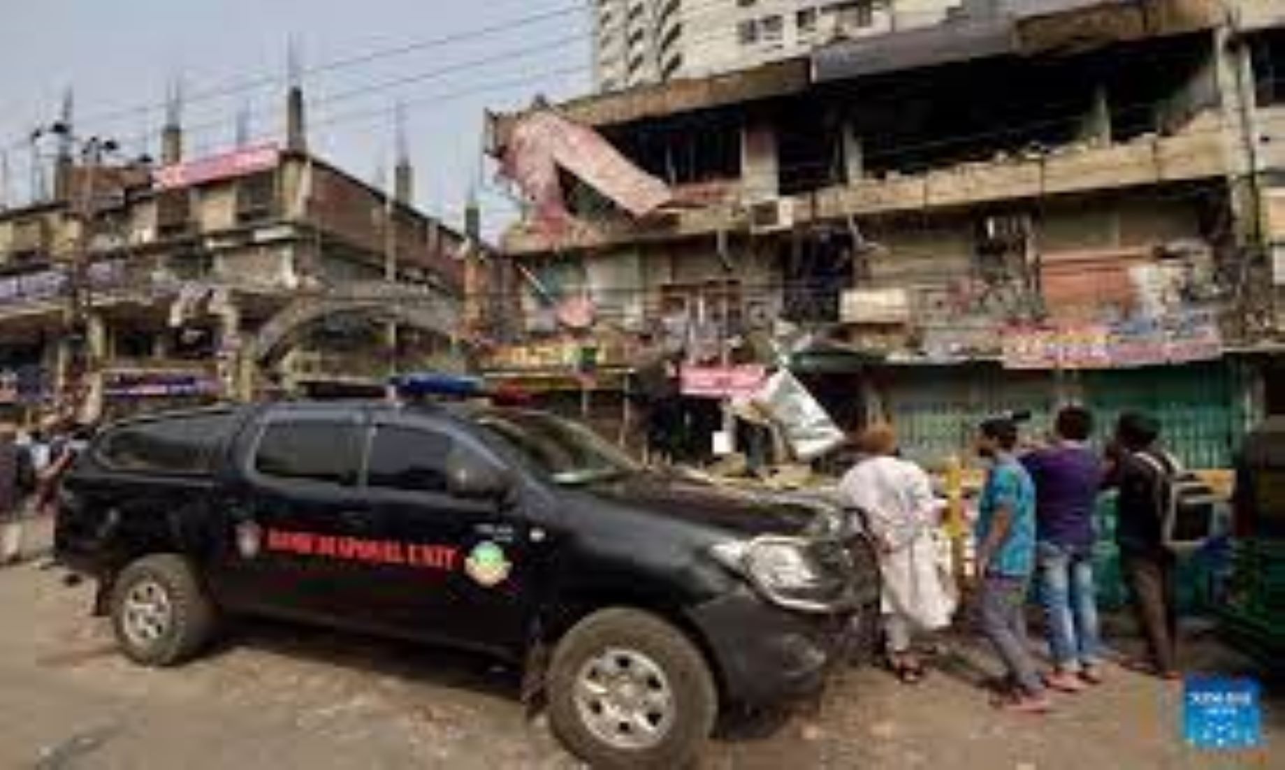 Office Explosion Killed Three In Bangladeshi Capital