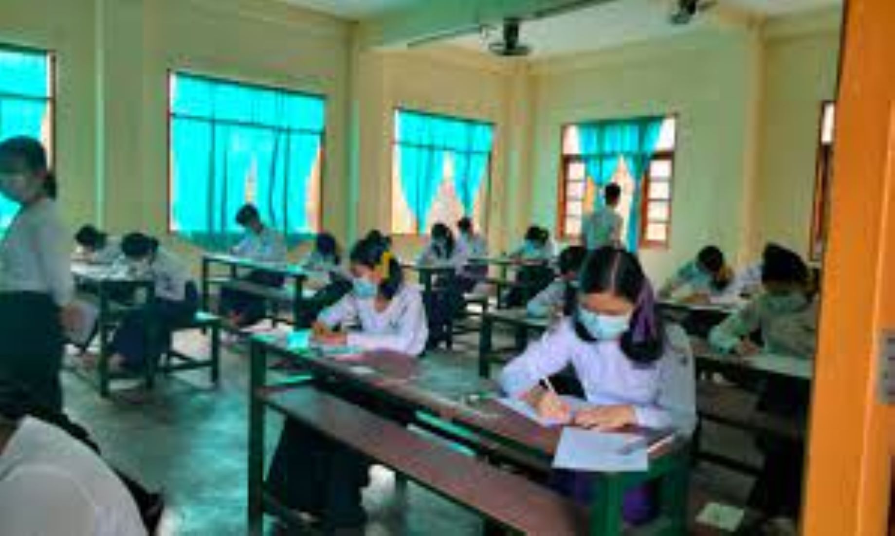 Over 160,000 Students Sit For Matriculation Exam In Myanmar