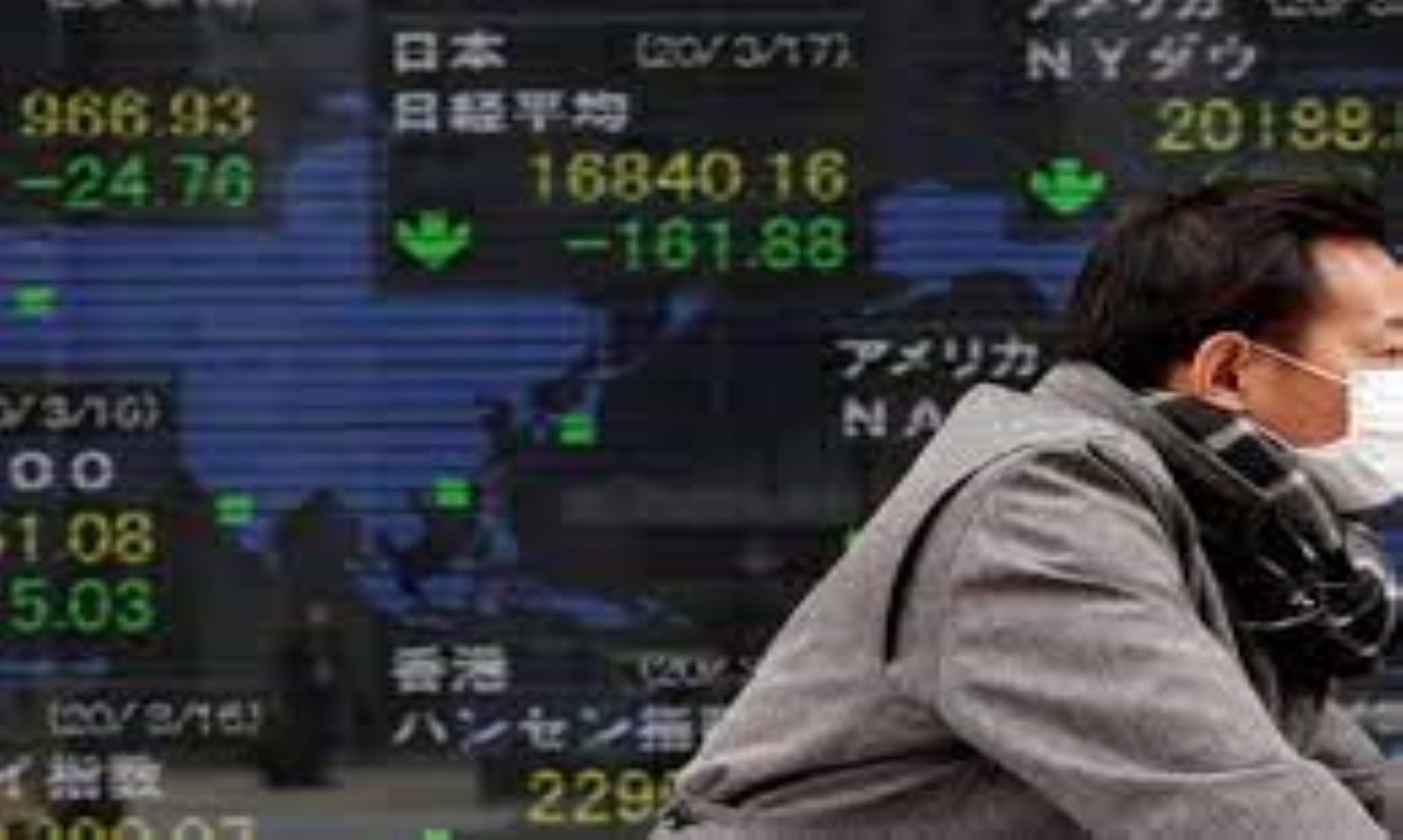 Japan’s Nikkei Drops Most In Three Months On Concern Over Stability Of U.S. Financial System