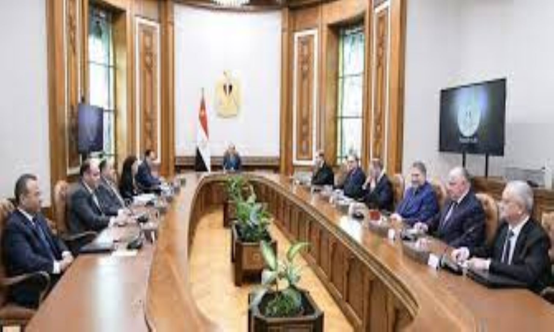 Egyptian President, Russian Delegation Discussed Economic Relations