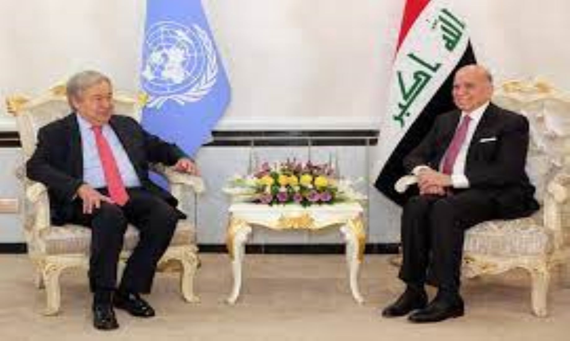 UN Chief Visited Iraq To Show Solidarity