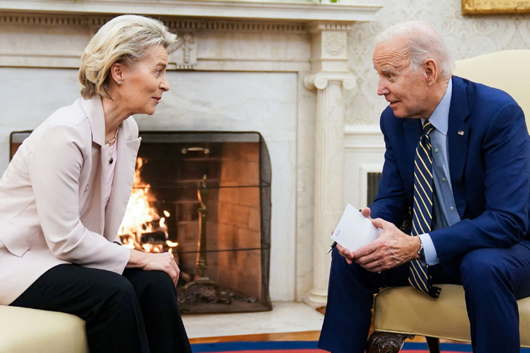 Biden, von der Leyen announce US-EU talks on critical EV battery minerals