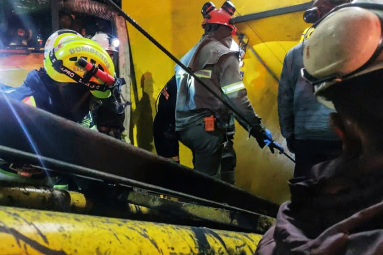 Urgent search for 10 trapped Colombian miners after blast kills 11