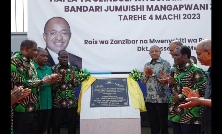 Zanzibar Mangapwani to serve as oil tank farm for entire East Africa: Pres Mwinyi