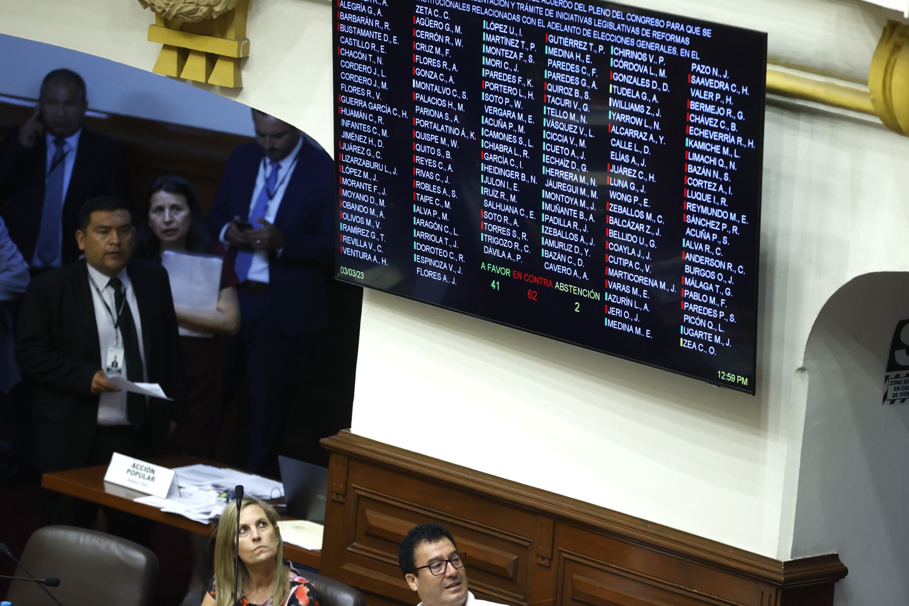 Peru: Congress dismisses presidential impeachment motion