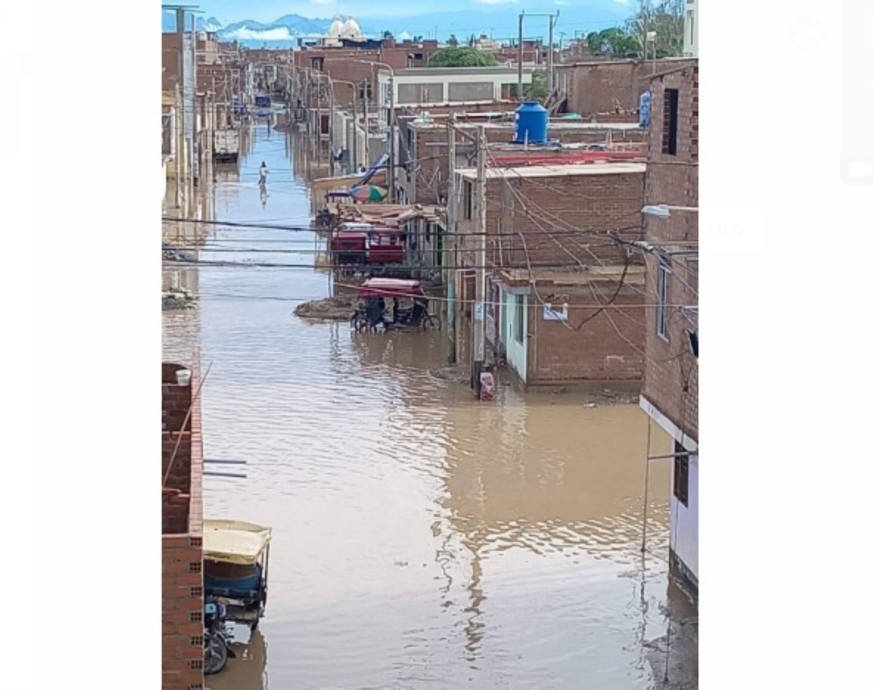 Rain emergency in Peru: Tucume flooded after 10 hours of heavy rainfall as electrical storms hit Piura again