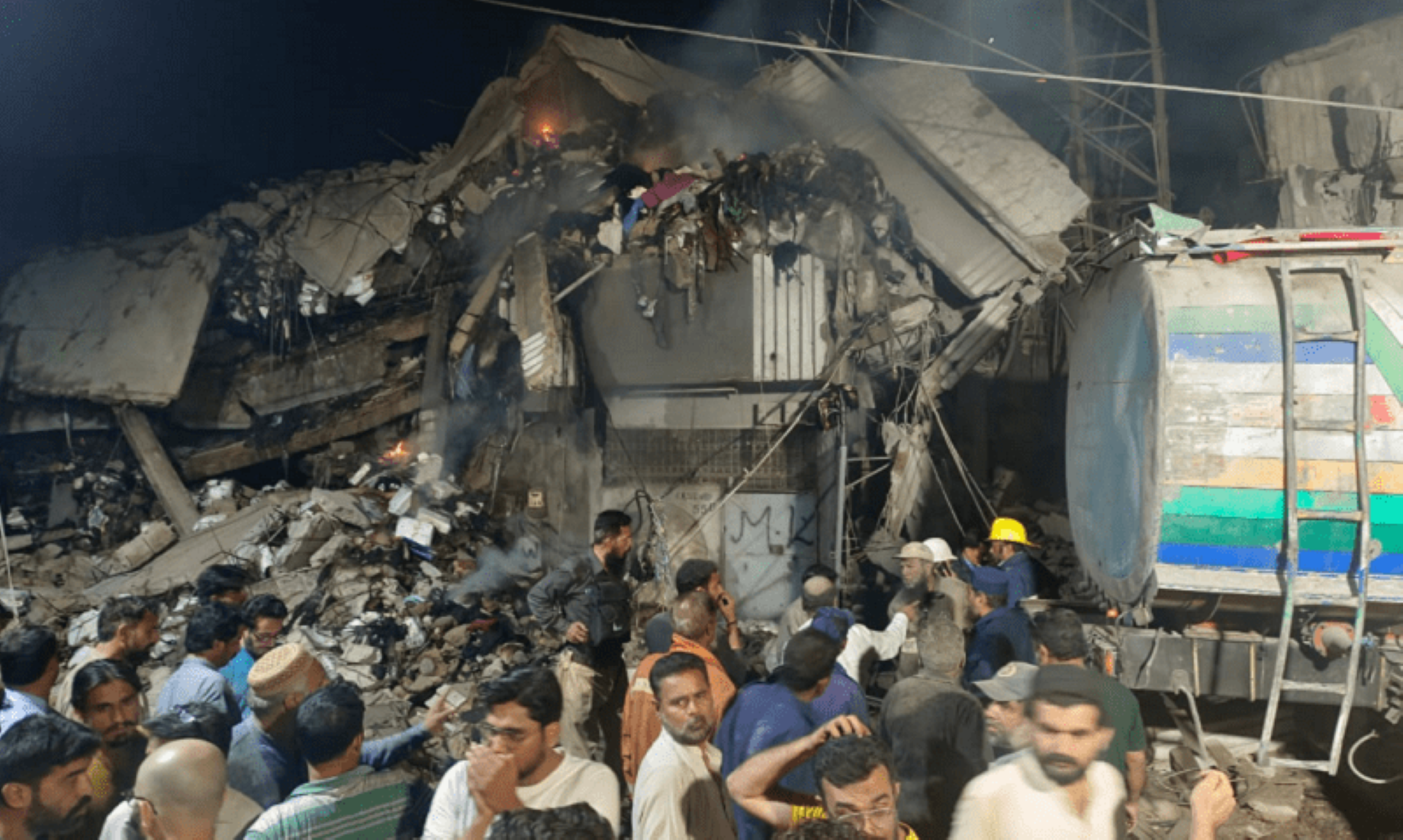 Four Bodies Recovered After Factory Blaze In Pakistan’s Karachi